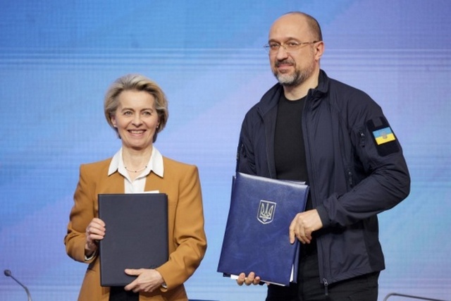 Украина подписала соглашение с ЕС об участии в программе «Единый рынок»